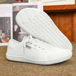 FAMXYSHOES® Dillon Pro (Hvit) – Ortopedisk Leger Barfotsko