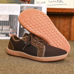 FAMXYSHOES® Dillon Pro (Brun) - Ortopedisk Leger Barfotsko