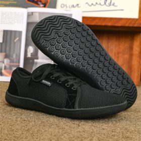 FAMXYSHOES® Dillon Pro (Svart) - Ortopedisk Leger Barfotsko