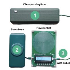 Bio-helbredende frekvensgenerator V2